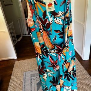 FARM Rio mini wrap dress XS